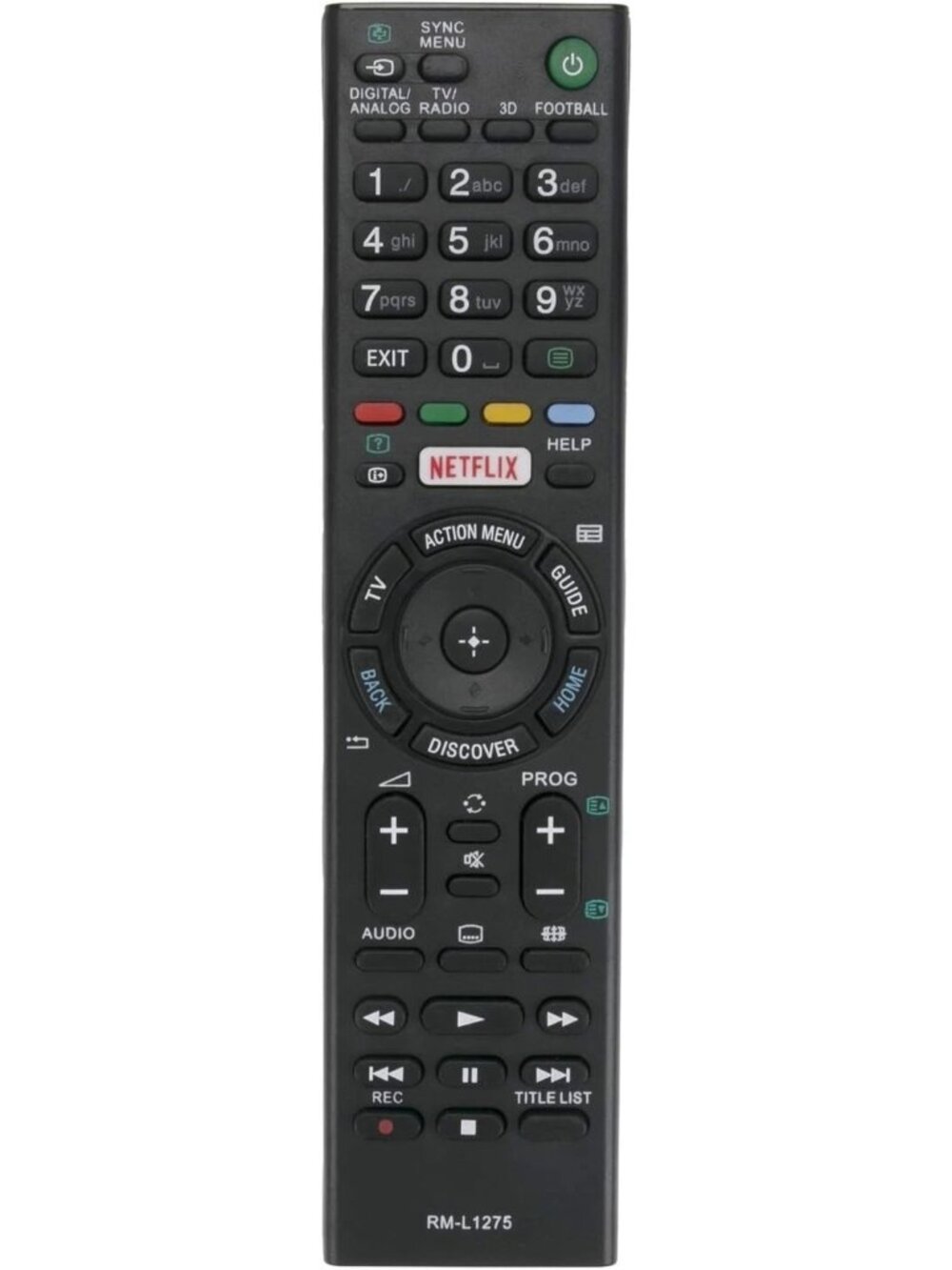 New Universal Remote RM-L1275 for Sony TV RM-ED013 RM-ED053 RM-Y116 RM-YD026 NEW